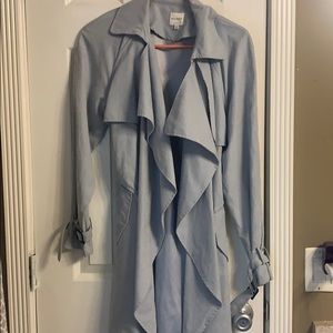 Light blue jacket coat
